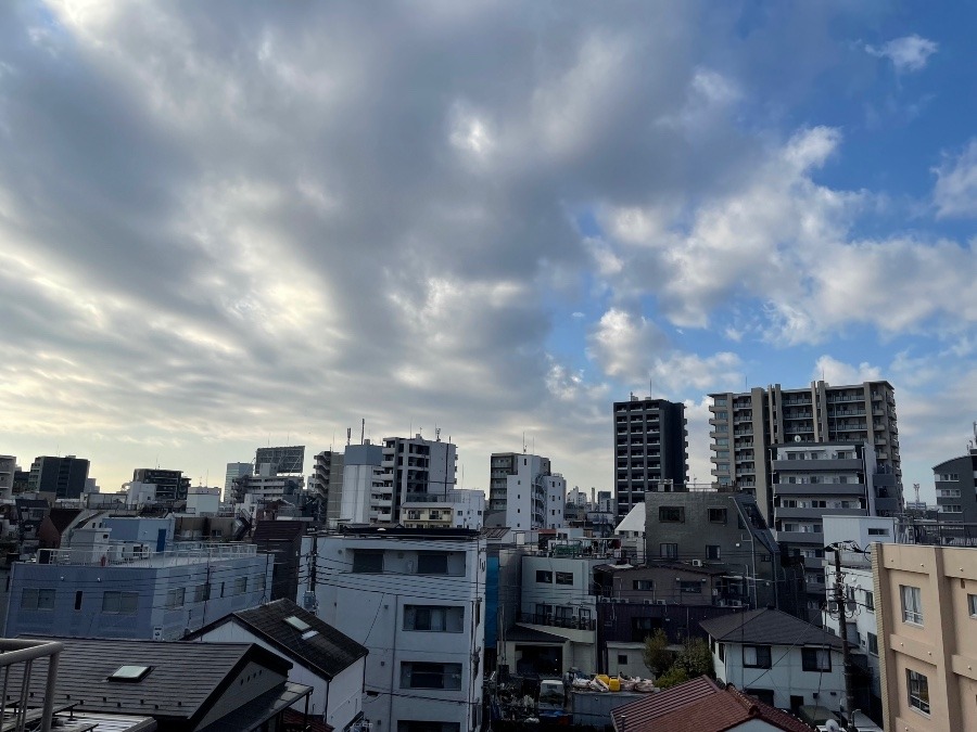 11月3日文化の日㊗️　8:00の空