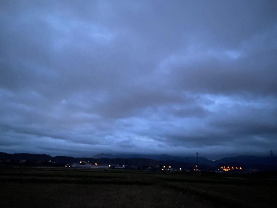 今朝の空 11／26