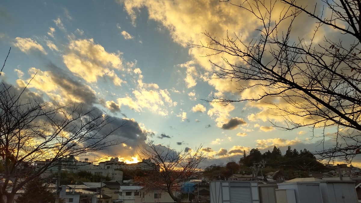 塩竃市の、夕暮れ！