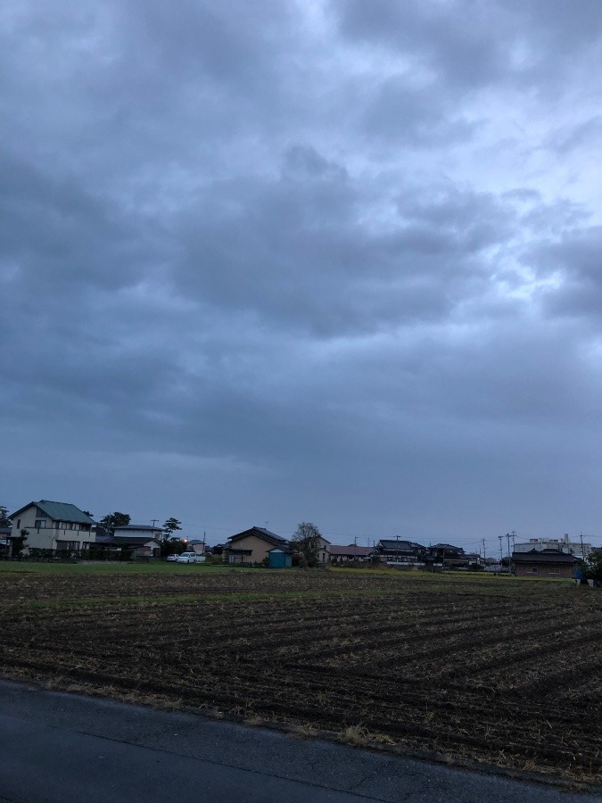 今日の朝空