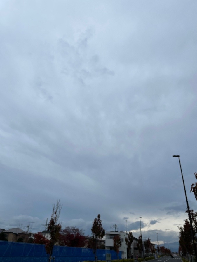 今日の空☁️