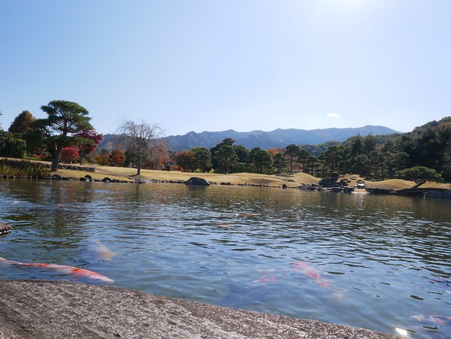 【群馬県】楽山園内の昆明池