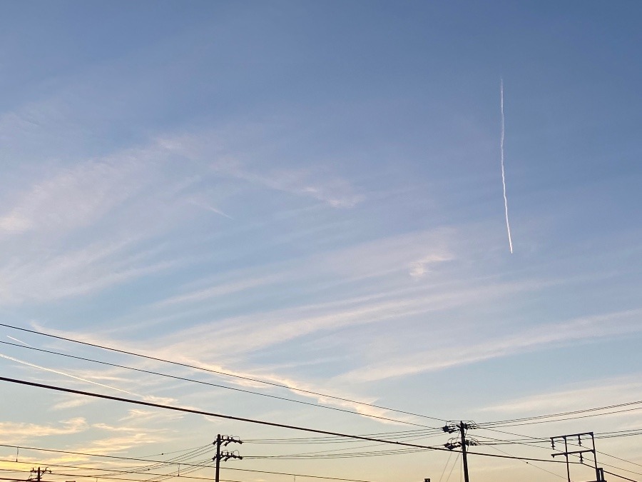 今日の夕空✨