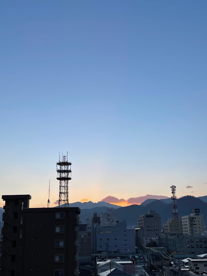 今朝の空  2