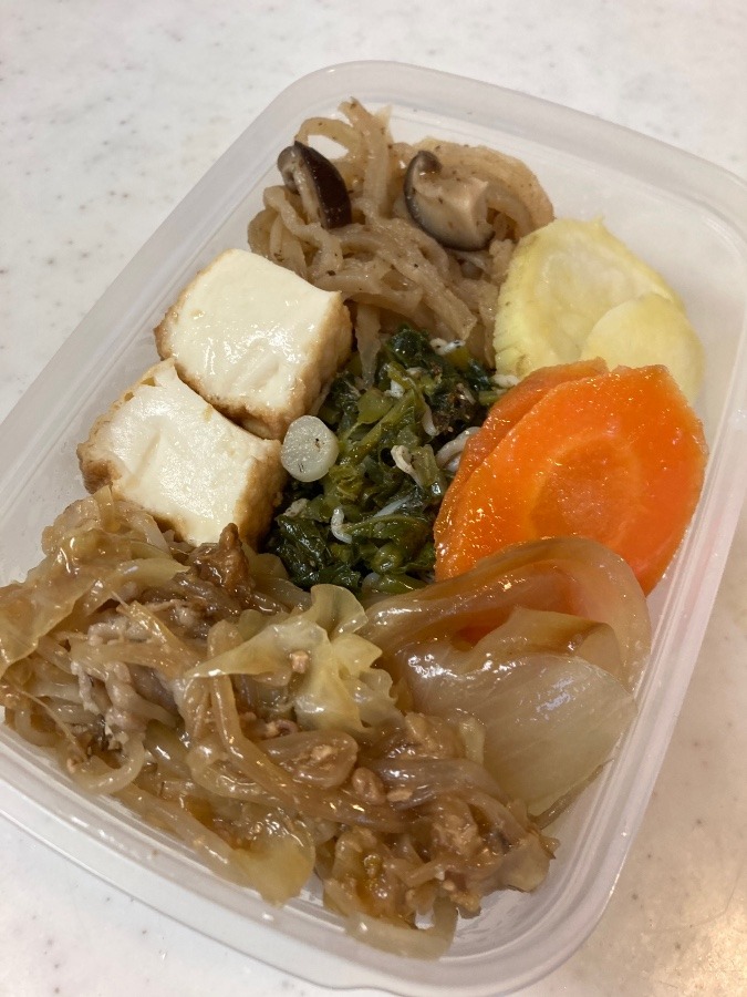 今日の弁当