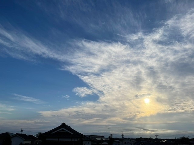 2022/11/07 朝の空