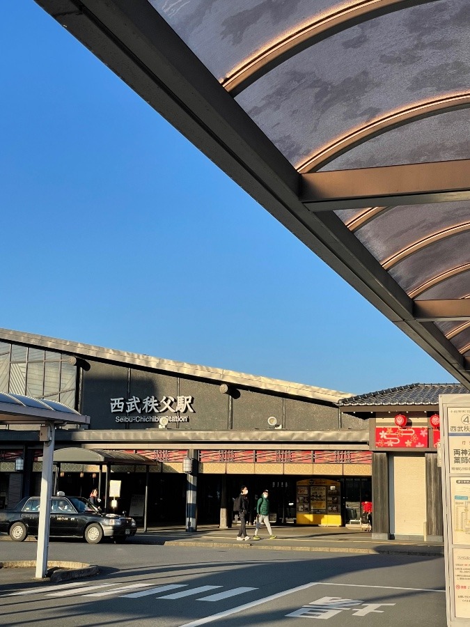 西武秩父駅到着✨✨