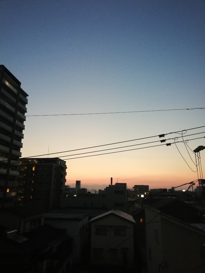 6:18の空!