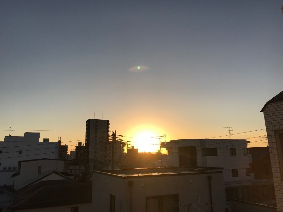 11/24の朝陽〜☀️✨