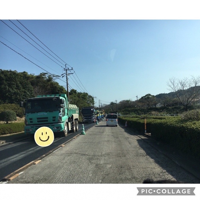 ⭕️道路工事ありがとう〜‼️（≧∇≦）