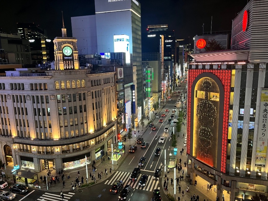 久々の銀座の夜