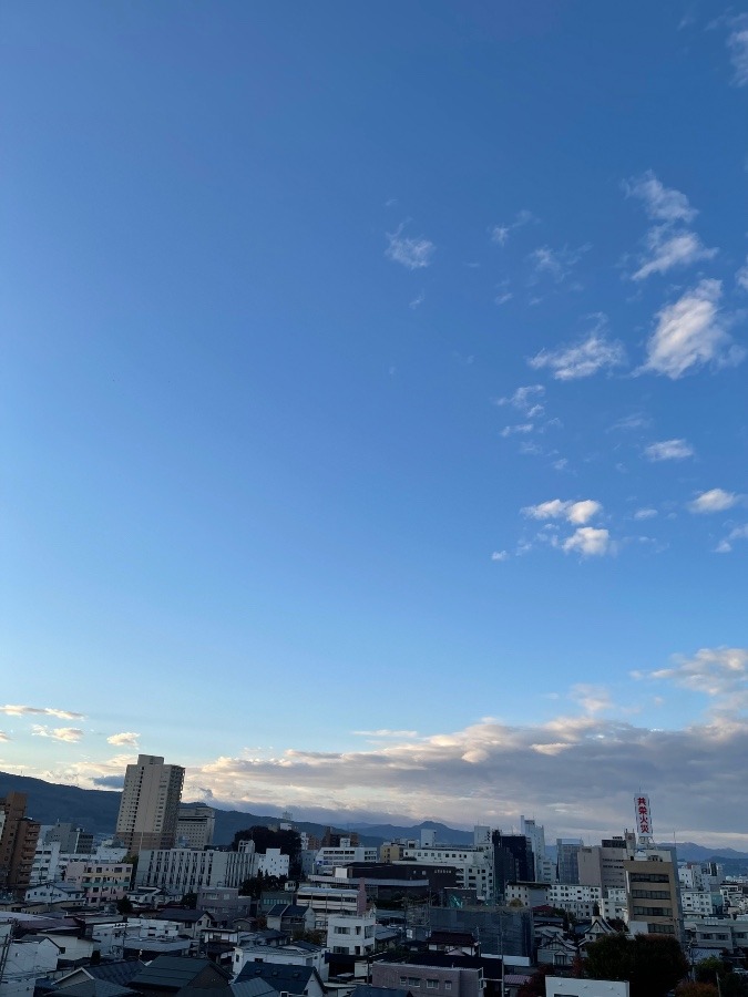 今朝の空  3