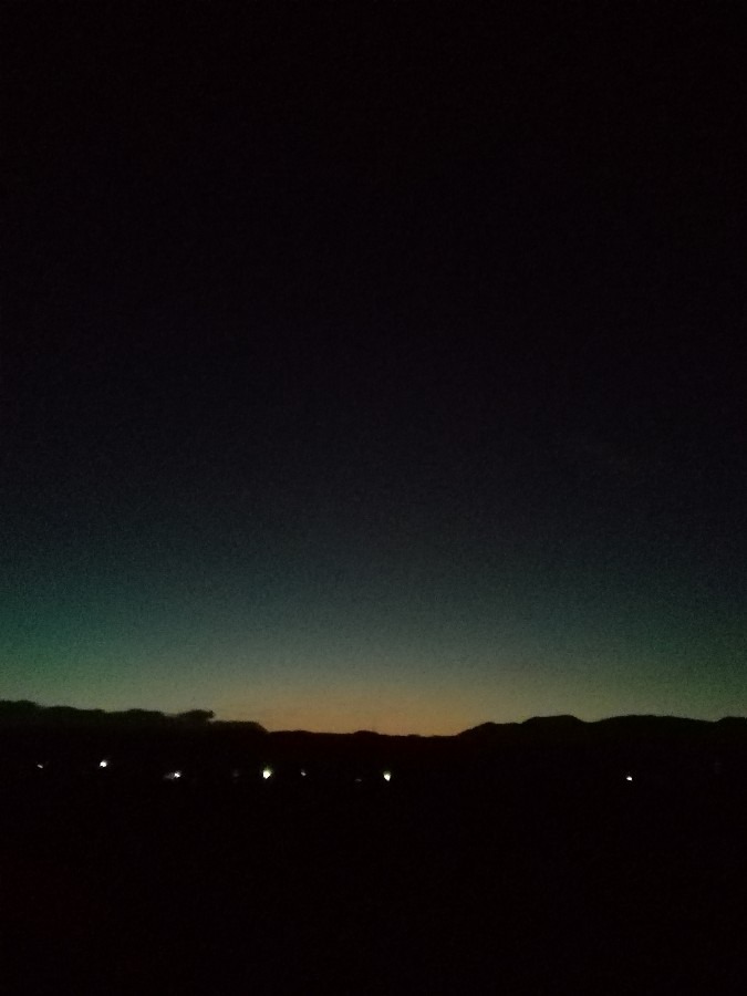 今朝の空