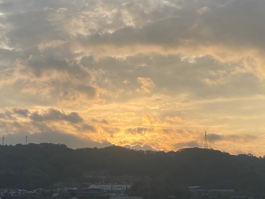 今朝の空　11/19