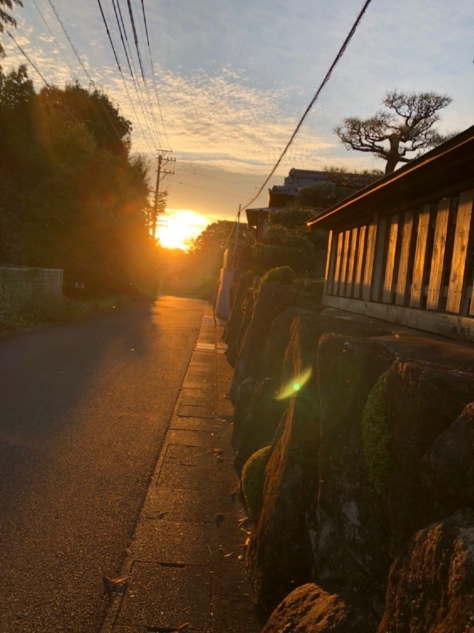☀️今日の夕陽
