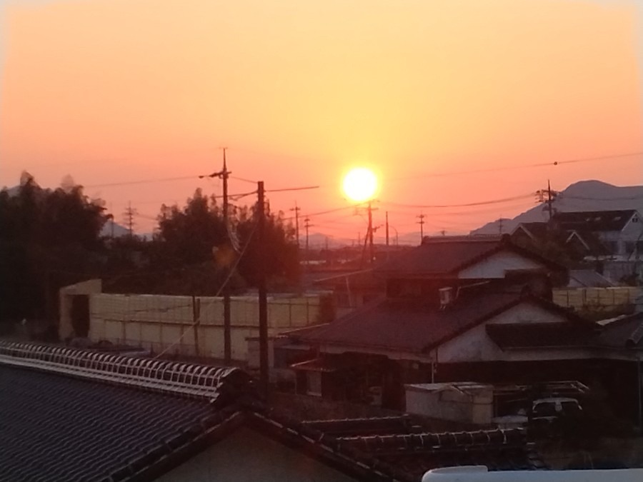 日の出🌅