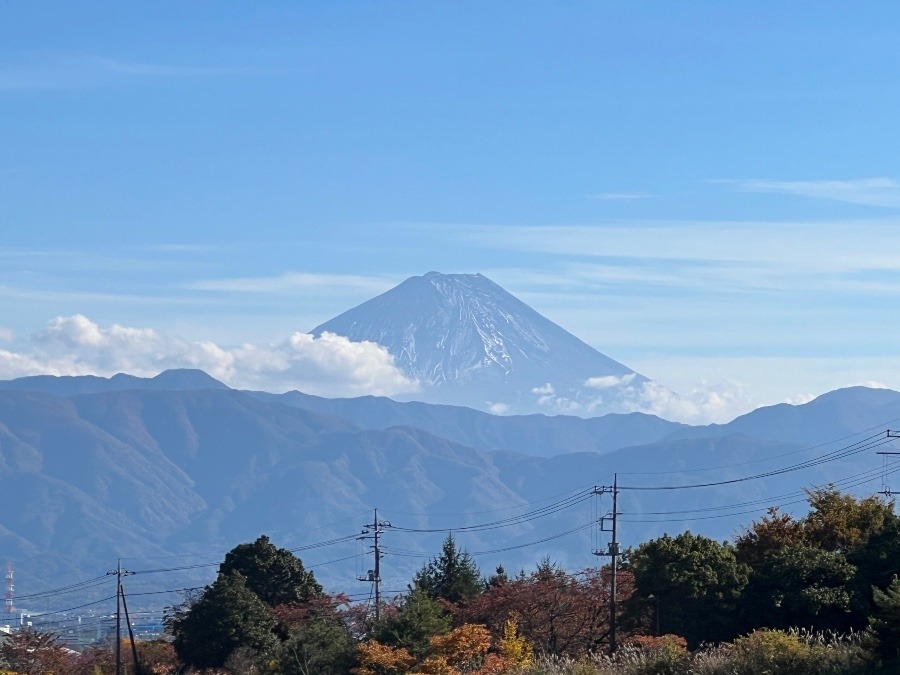 山梨からの富士山