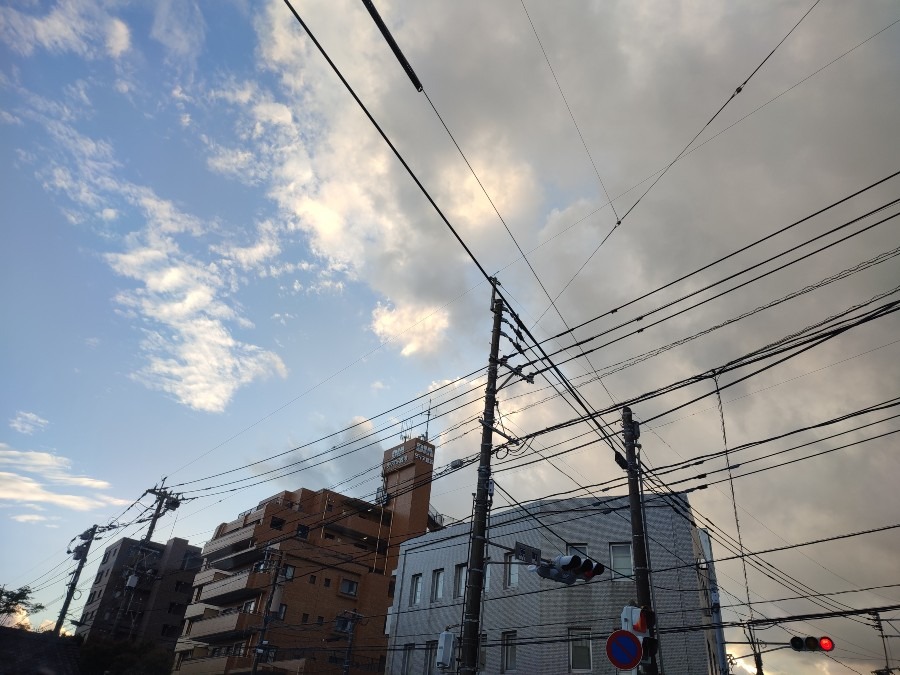 宮崎市の夕空☁