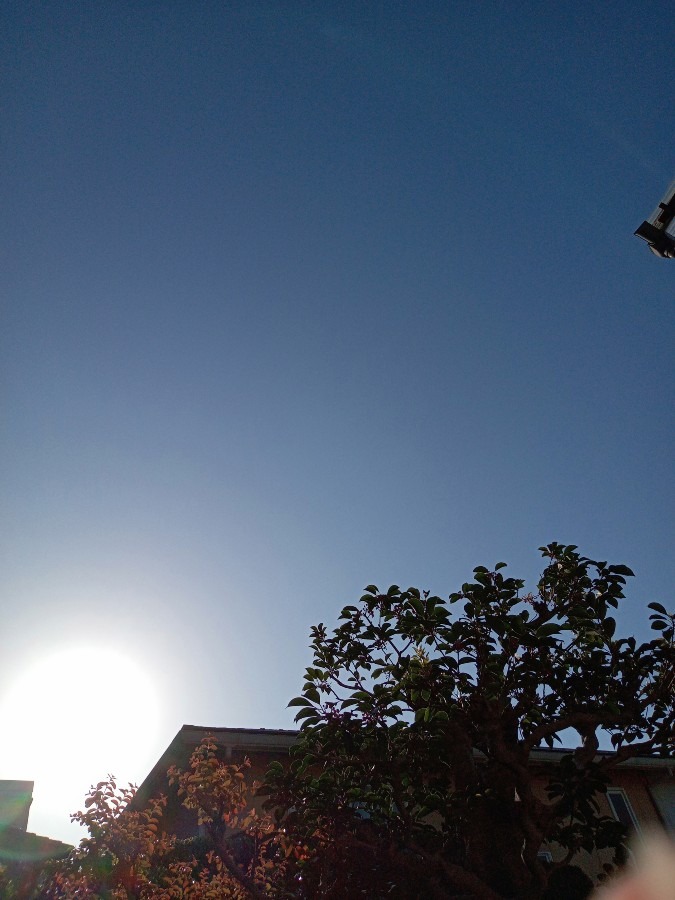 現在の空☀️　9:40