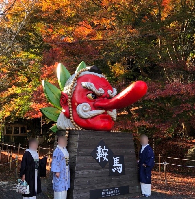 🍁🚃鞍馬駅