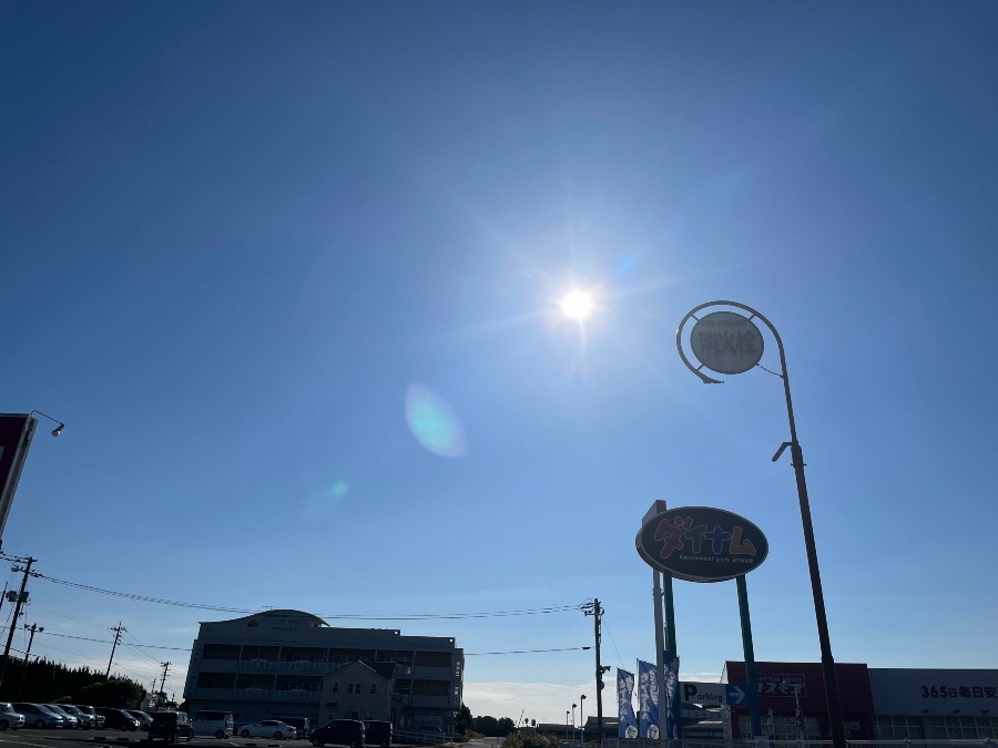 朝の空　9時