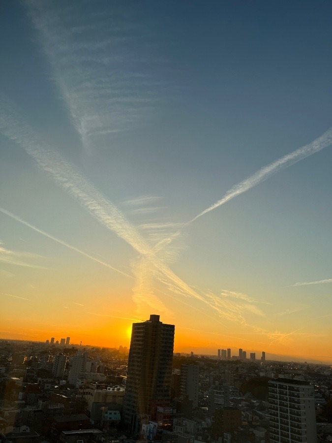 ☀️暮れなずむ街に