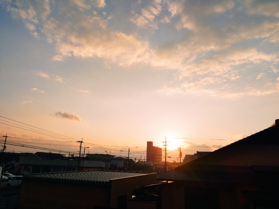 都城市（2022/11/12）今朝は晴れてます😊↗️（東の空）②