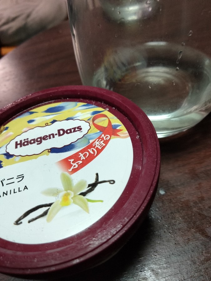 日本酒のしめはアイス
