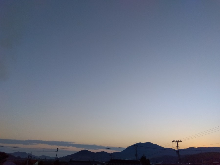 11/18夕暮れ💛
