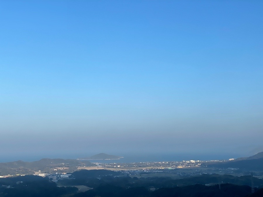 朝の空　8時