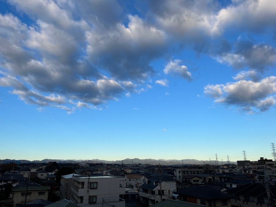 今朝の空