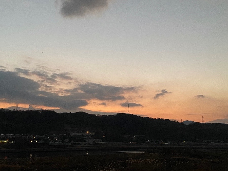 今朝の空　12／29