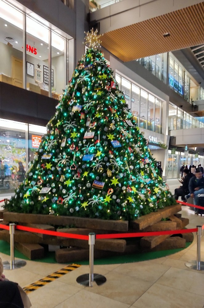 仙台駅通路のクリスマスツリー(4)
