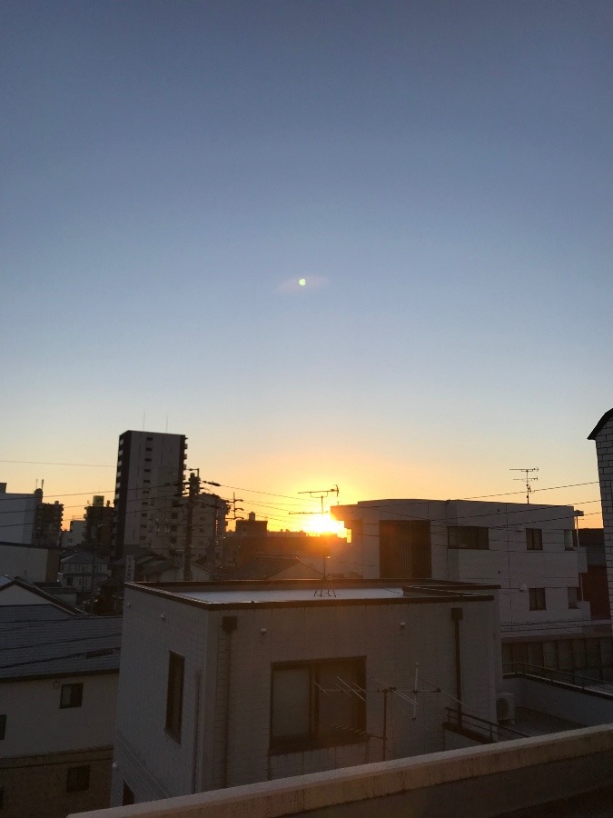 12/25の朝空〜