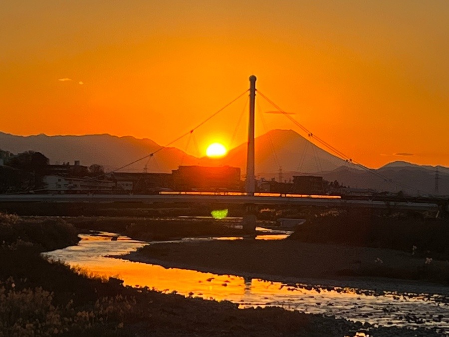 沈む夕日