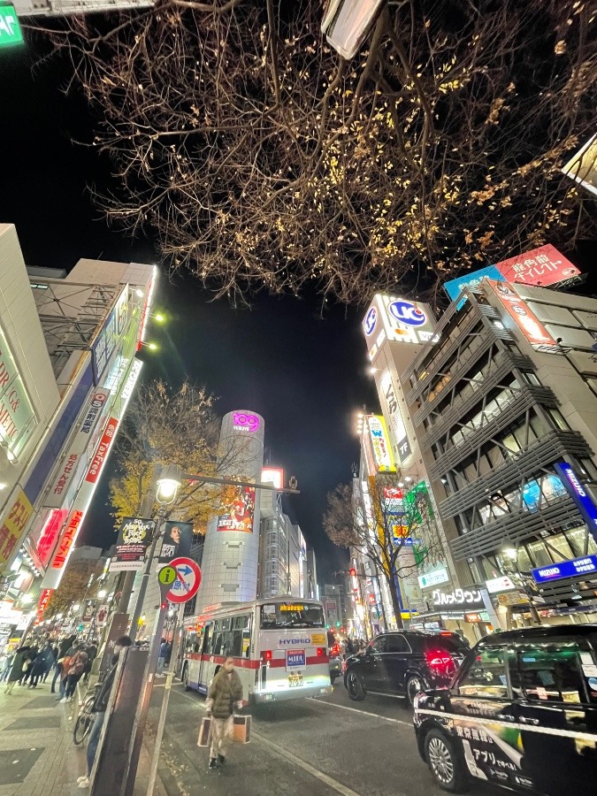 渋谷の街もクリスマス