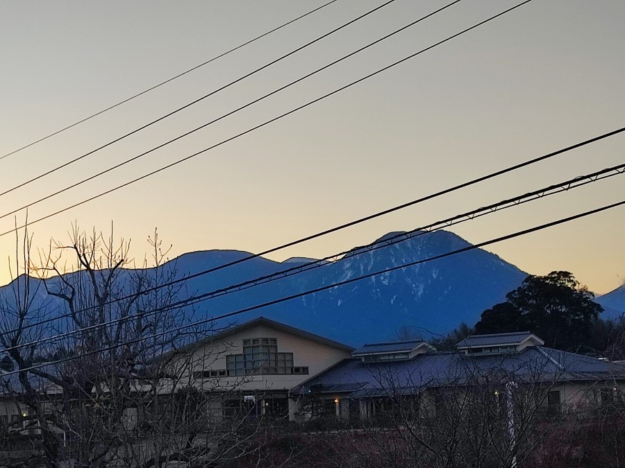 美人の湯からの霧島山