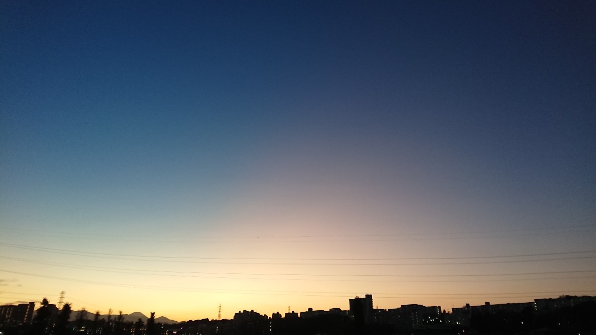 12/3 夕空