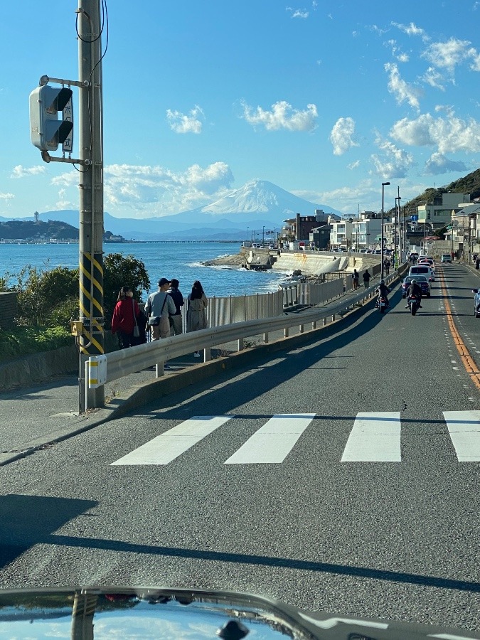 海と富士山