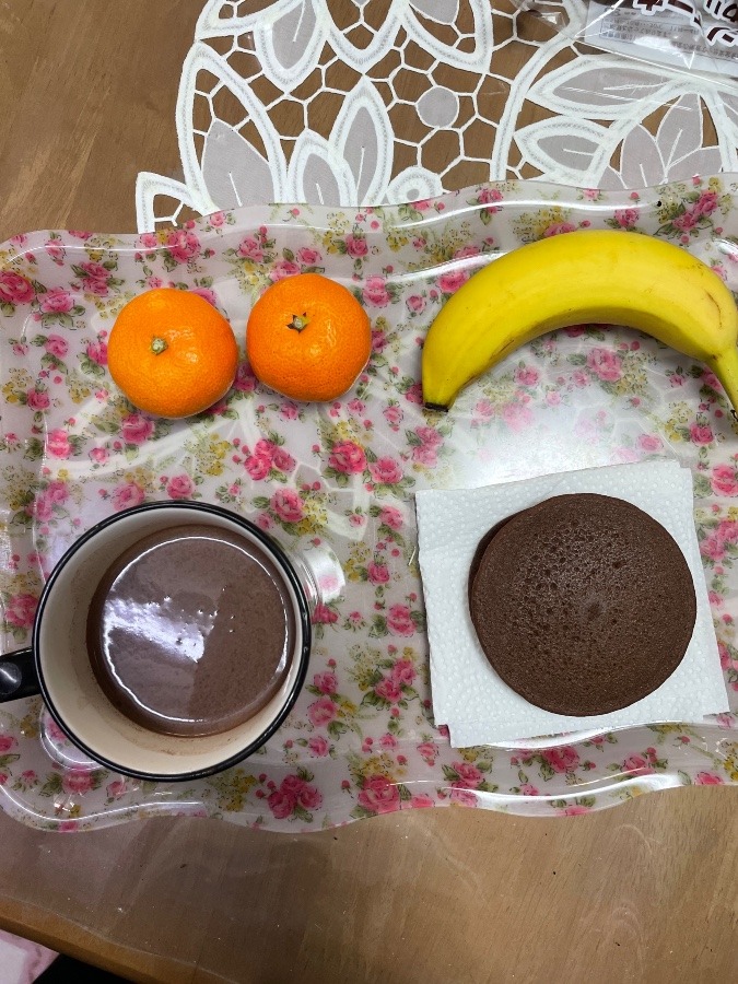 今日の朝食☕️🥪