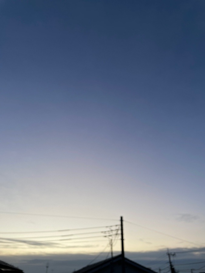 東京は晴れ☀️