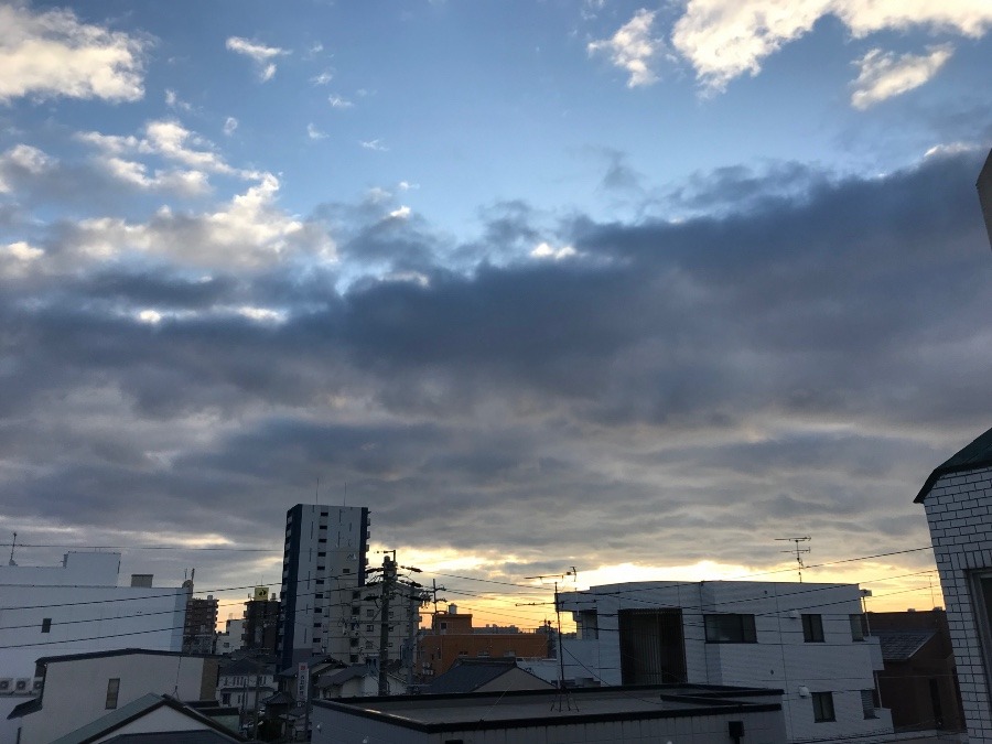 2022年12/31の朝空〜