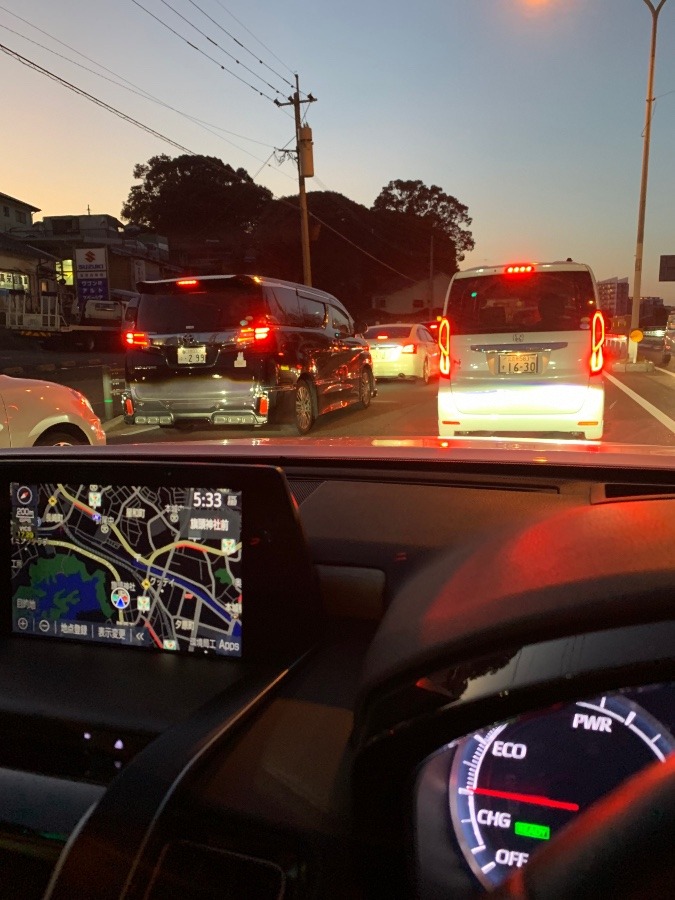 いつもの帰り道の渋滞🚙😆