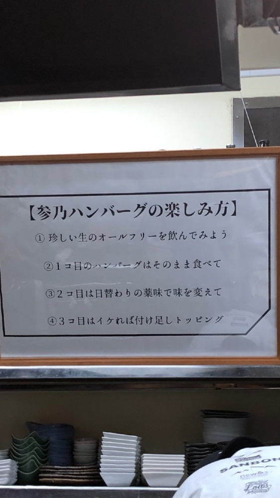 ハンバーグの楽しみ方