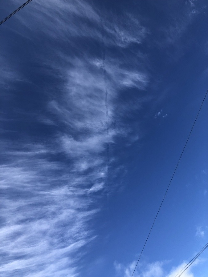 ✈️逆飛行機雲