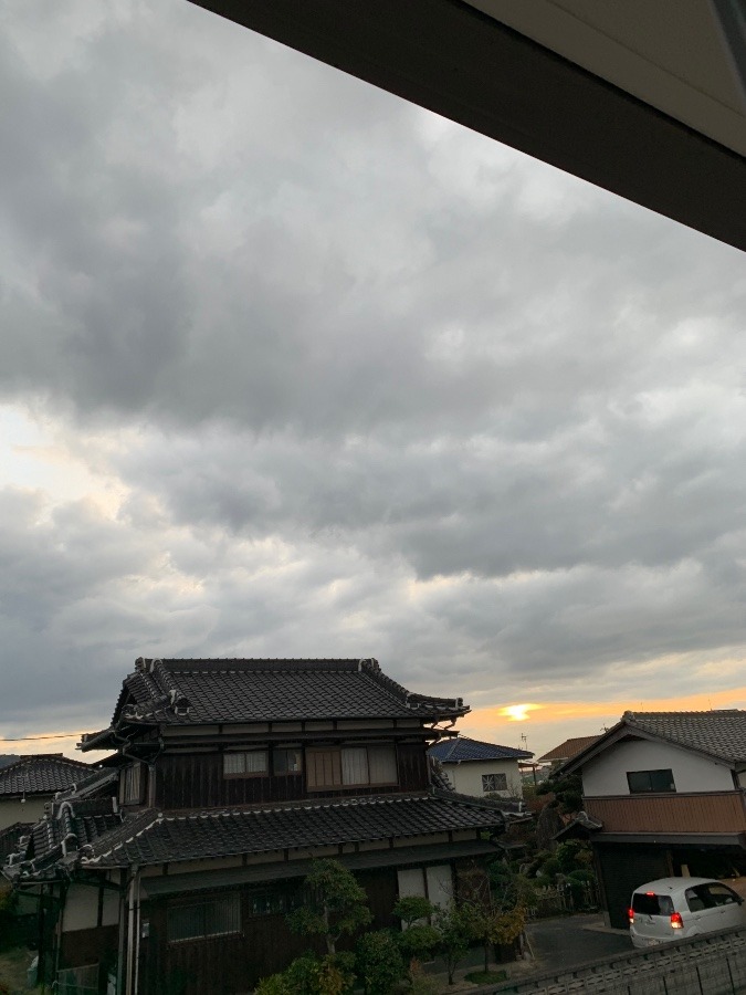 今朝の空