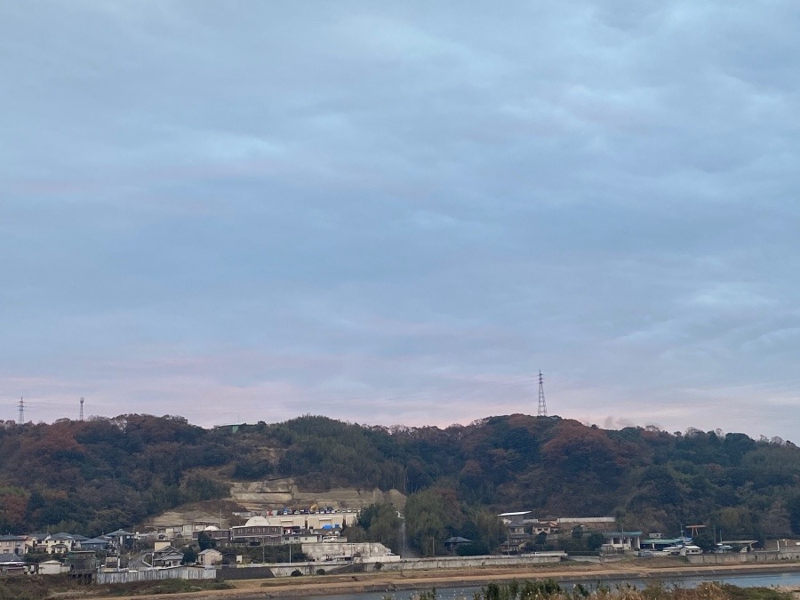 今朝の空　12／21