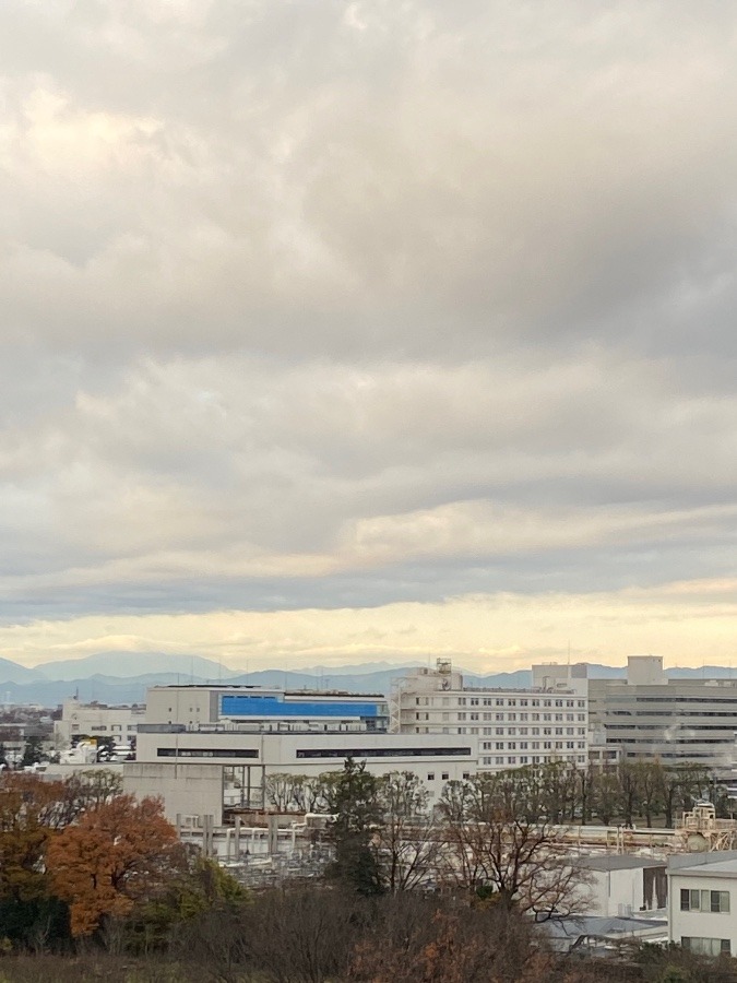 今朝の富士山