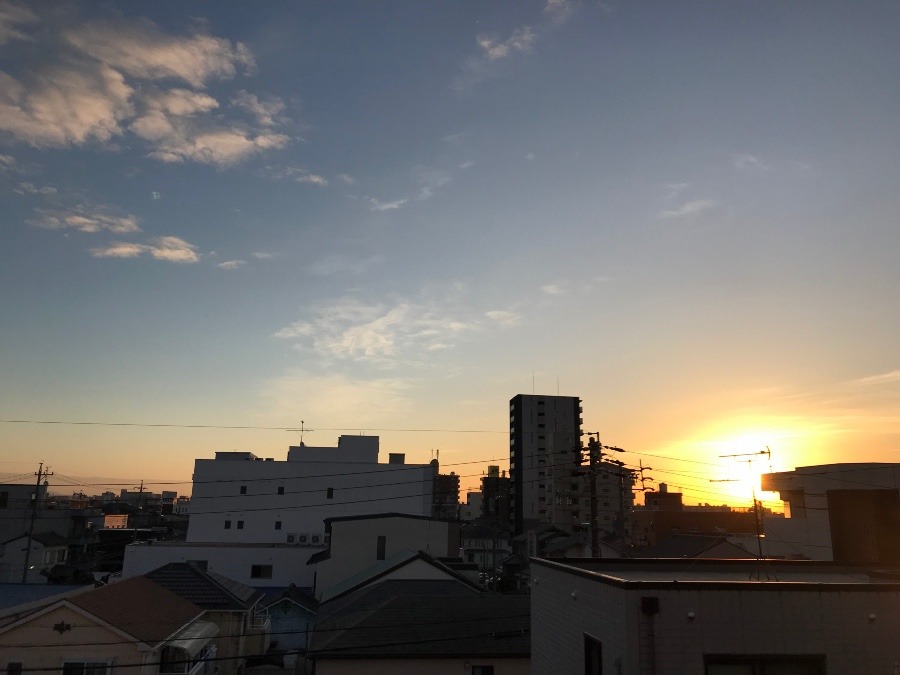 12/7の朝空〜