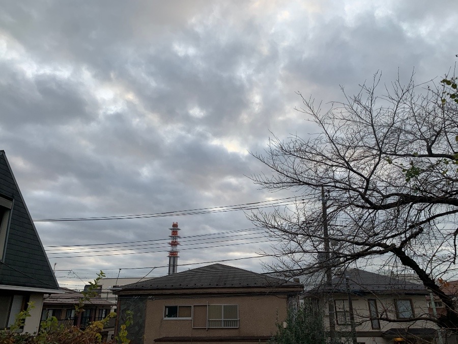 2022/12/21 東京 立川 空と朝日☀️